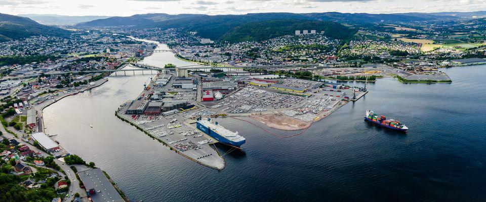 Bærekraftige transportløsninger i logistikk-knutepunktet Drammen havn