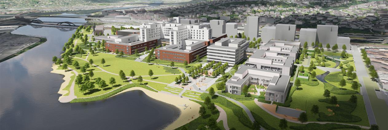 Nytt sykehus i Drammen – status inngåtte og nye kontrakter