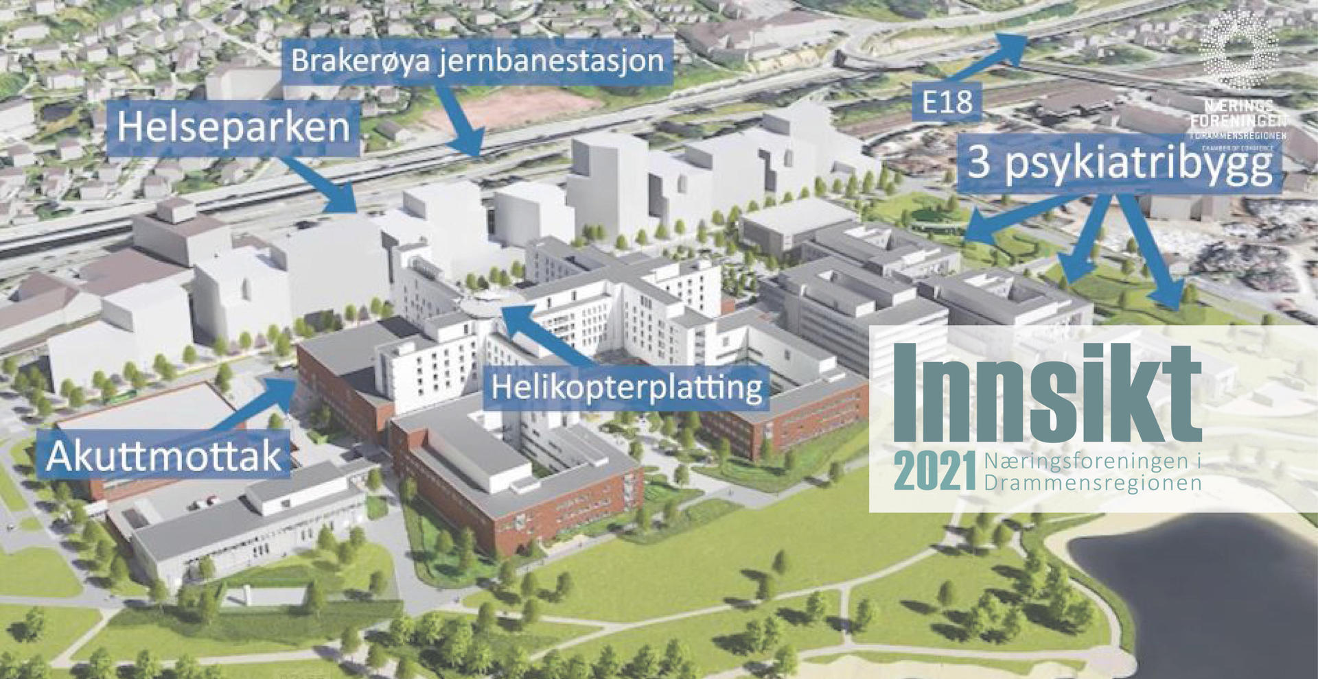 Nye Drammen Sykehus og Drammen Helsepark