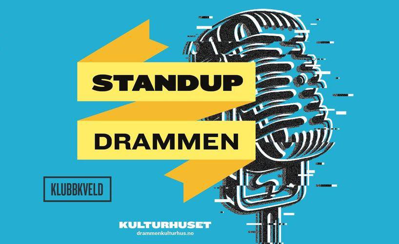 Kortreist medlemshumor med  stand up Drammen